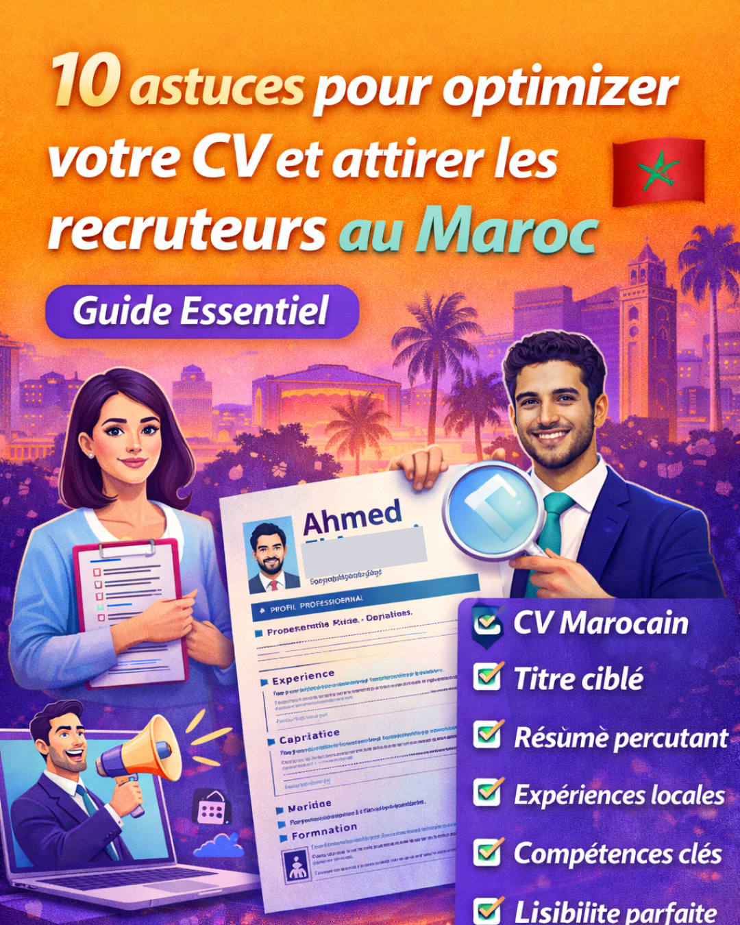 10 astuces pour optimiser votre cv et attirer les recruteurs